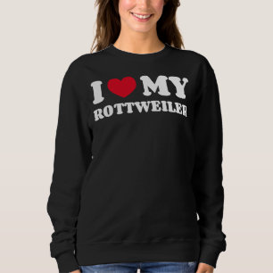 I Kärlek My Rottweiler Hundägare T Shirt