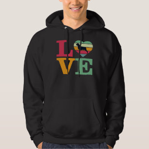 I Kärlek My Rottweiler Rottweiler Owner Hund älska Hoodie