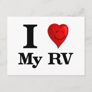 I Kärlek My RV Vykort