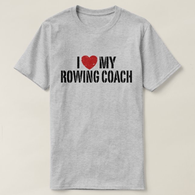 I Kärlek My Rwing Coach Tee Shirt (Design framsida)