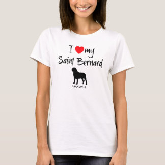 I Kärlek My Saint Bernard T-shirt