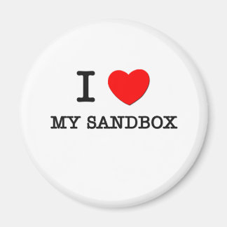 I Kärlek My Sandbox Magnet