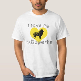 i kärlek my schipperke tee shirt
