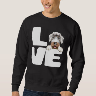 I Kärlek My Sealyham Terrier Hund Lång Ärmad Tröja