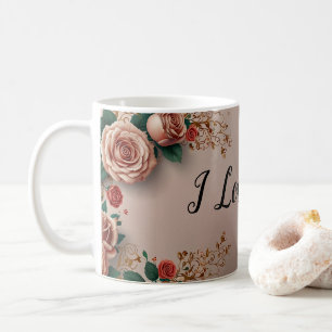 I Kärlek My Self (i kärlek me) Kaffemugg