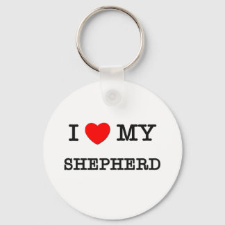 I Kärlek My SHEPHERD Nyckelring