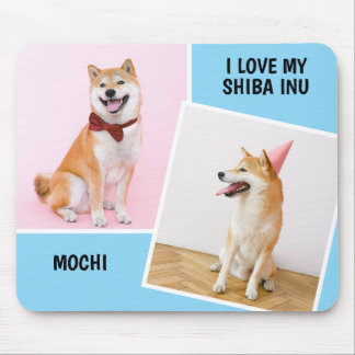 I Kärlek My Shiba Inu Two Photo Musmatta