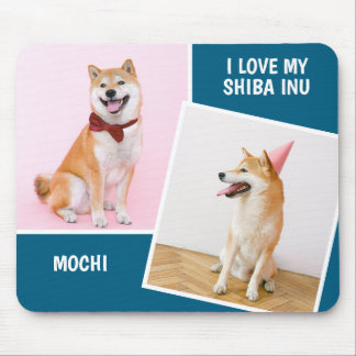 I Kärlek My Shiba Inu Two Photo Musmatta