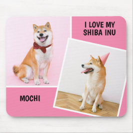 I Kärlek My Shiba Inu Two Photo Musmatta