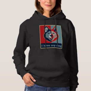 I Kärlek My Siberian husky Hund T Shirt