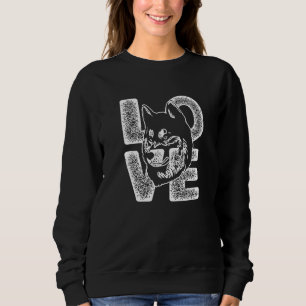 I Kärlek My Siberian husky Hund Temadesign T Shirt
