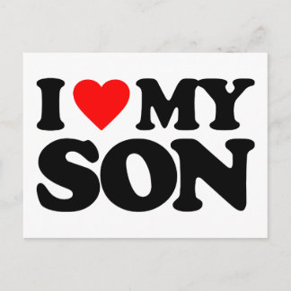 I KÄRLEK MY SON VYKORT