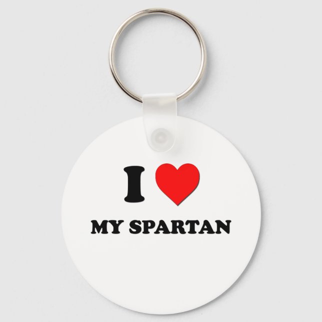 I kärlek My Spartan Nyckelring (Framsida)
