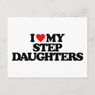 I KÄRLEK MY STEP DAUGHTERS VYKORT