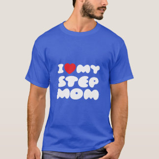 I Kärlek My Stepmamma Bonus Mamma Mor Mamma Funny T Shirt