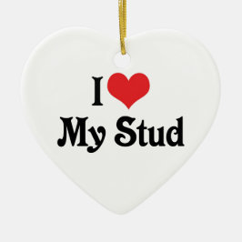 I Kärlek My Stud Julgransprydnad Keramik