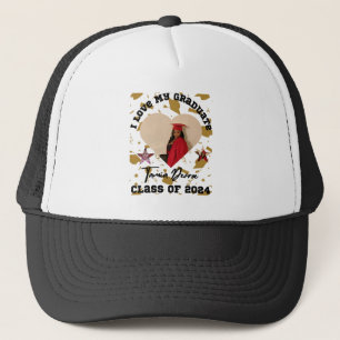 I Kärlek My Student 2024 Heart Snapback Hat Keps