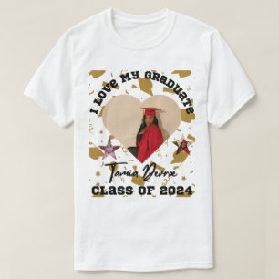 I Kärlek My Student 2024 Heart T Shirt