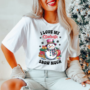 I Kärlek My Studenter jul T-shirt