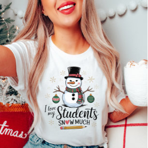 I Kärlek My Studenter Snö Mycket Tee