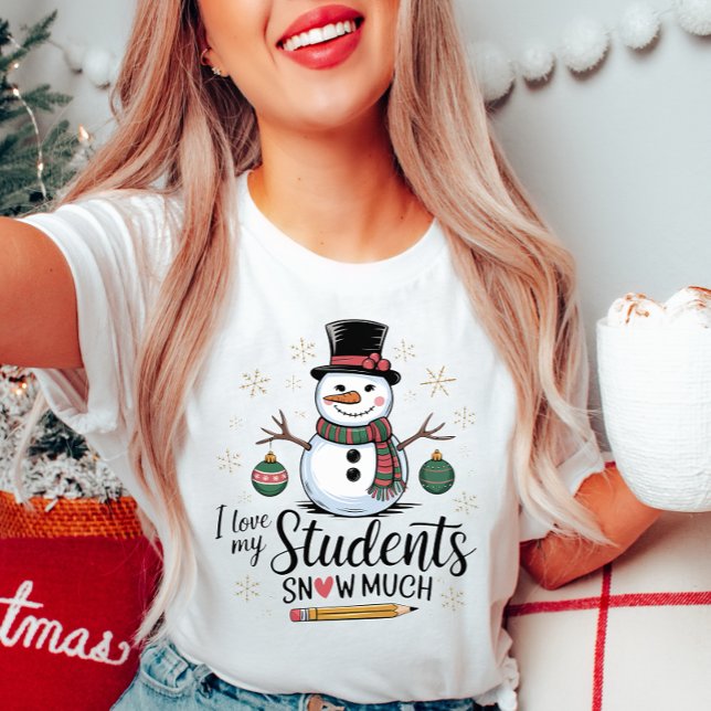 I Kärlek My Studenter Snö Mycket Tee (Skapare uppladdad)