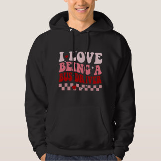 I KÄRLEK MY TAXI DRIVER Taxi Drivrutinsavgift Hoodie