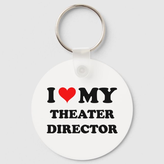 I Kärlek My Theater Director Nyckelring (Framsida)