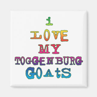 I Kärlek My Toggenburg Goats Magnet