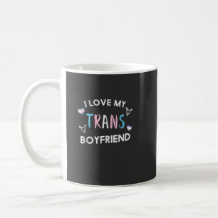 I Kärlek My Trans Boykompis HGBT Trans Pride Trans Kaffemugg