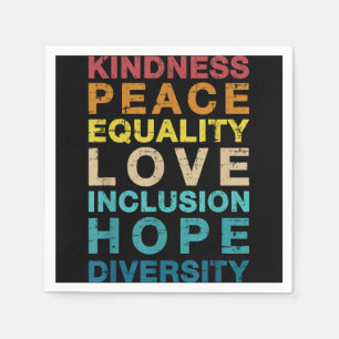 I Kärlek My Transgender Son Gay pride LGBT Flagga  Pappersservett