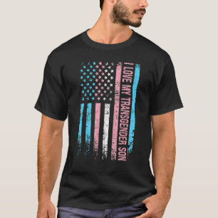 I Kärlek My Transgender Son Trans Lgbt Lgbtq T Shirt