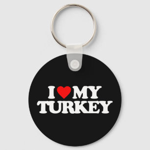 I KÄRLEK MY TURKEY NYCKELRING