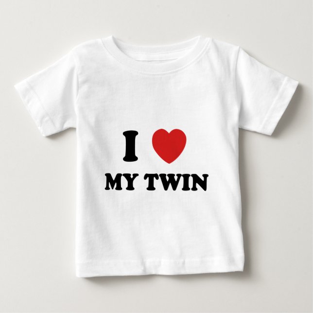 I Kärlek My Twin T Shirt (Framsida)