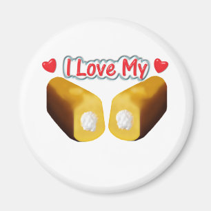 I Kärlek My Twinkies - Magnet