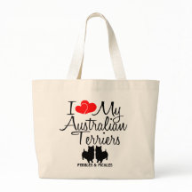 I Kärlek My Two Australian Terrier Hundar