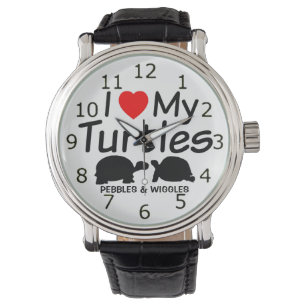 I Kärlek My TWO Turtles Armbandsur