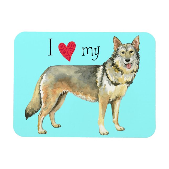 I Kärlek my Utonagan Magnet (Horisontell)