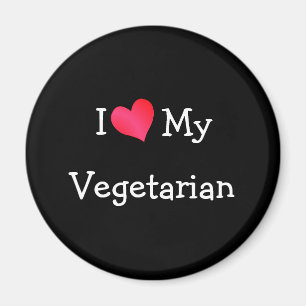I Kärlek My Vegetarian Magnet