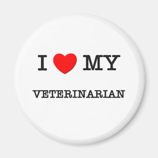 I Kärlek My VETERINARIAN Magnet