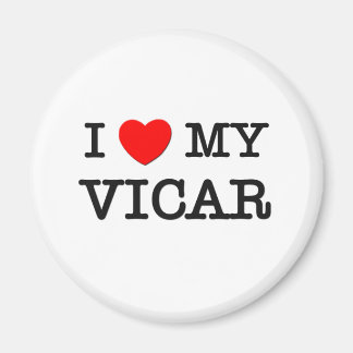 I Kärlek My VICAR Magnet