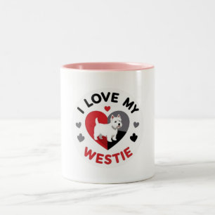 I Kärlek My Westie Hund Mugg