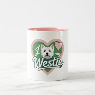 I Kärlek My Westie Hund Mugg