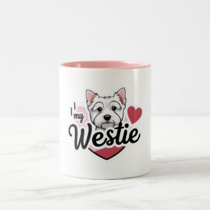 I Kärlek My Westie Hund Mugg