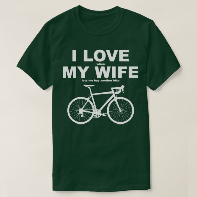 I KÄRLEK MY WIFE T SHIRT (Design framsida)