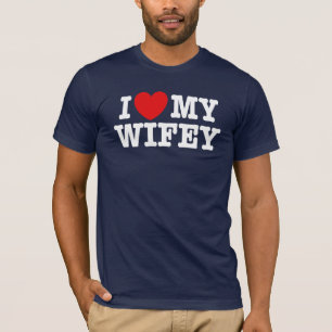 I Kärlek My Wifey T Shirt