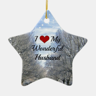 I Kärlek My Wonderful Make, Julgransprydnad Keramik