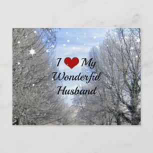 I Kärlek My Wonderful Make (större text) Vykort