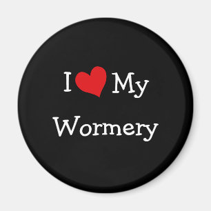 I Kärlek My Wormery Magnet