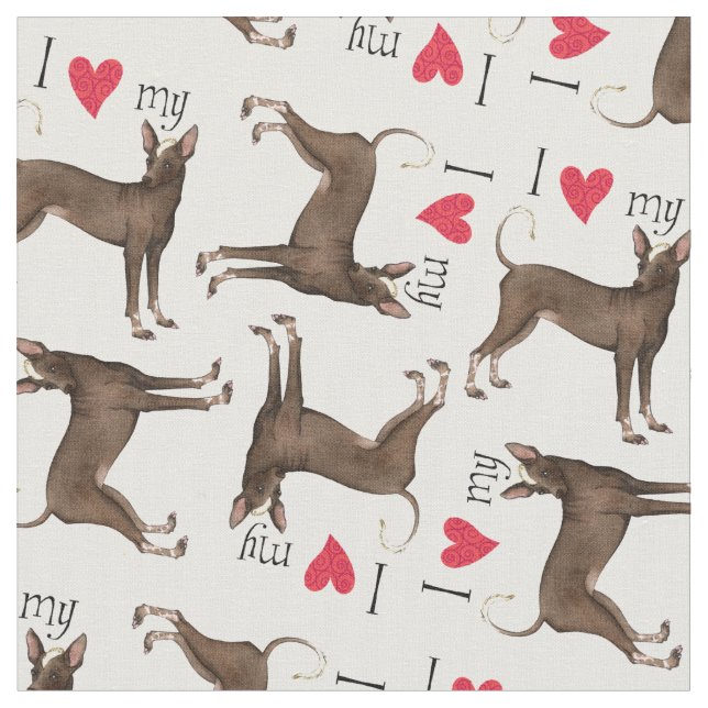 I Kärlek my Xolo Tyg (Närbild)