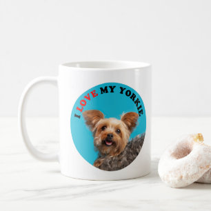 I Kärlek My Yorkie Kaffemugg